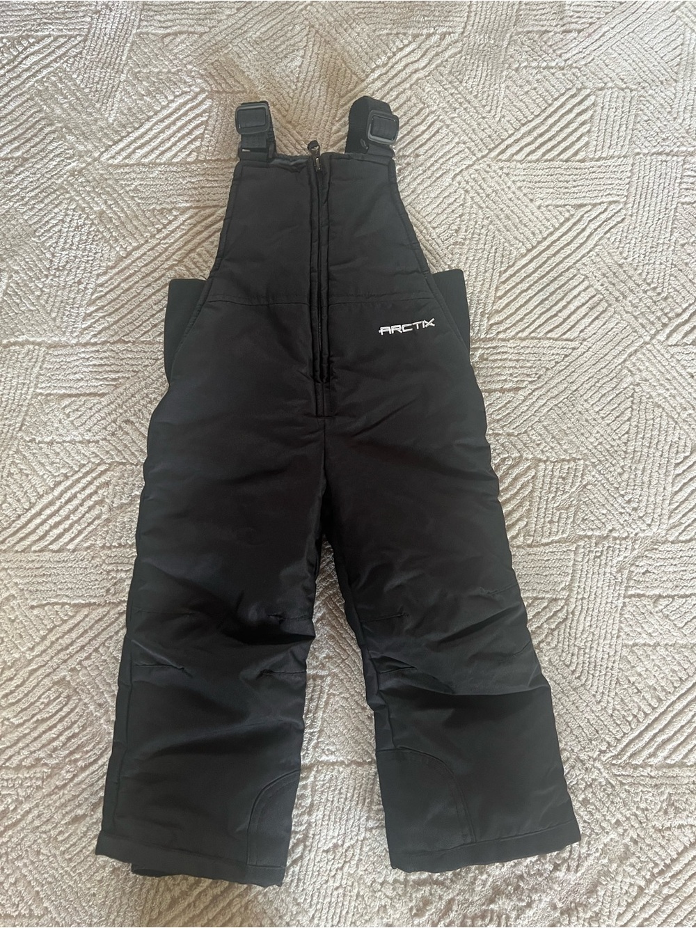 Arctix Toddler 3T Black Insulated Snow Pants Bibs Overalls Like New